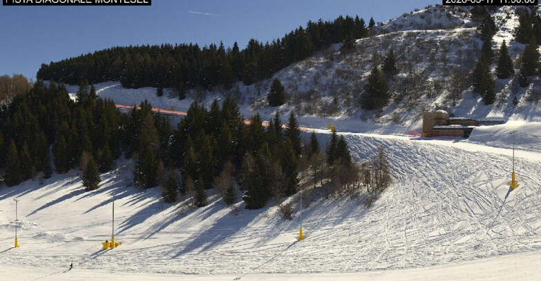 Webcam Monte Bondone - Bondone Diagonale Montesel