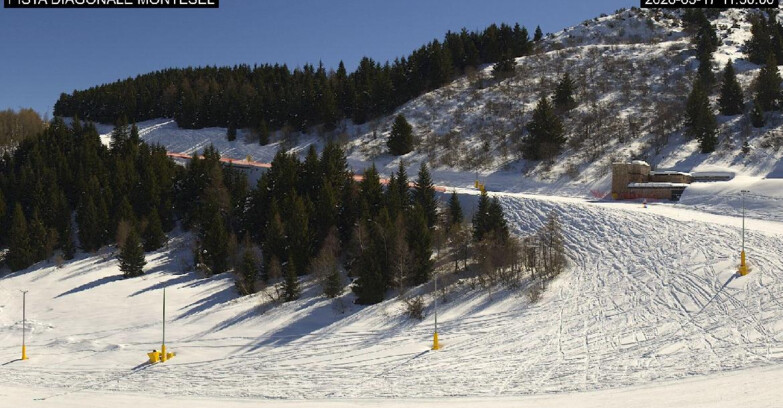Webcam Monte Bondone - Bondone Diagonale Montesel