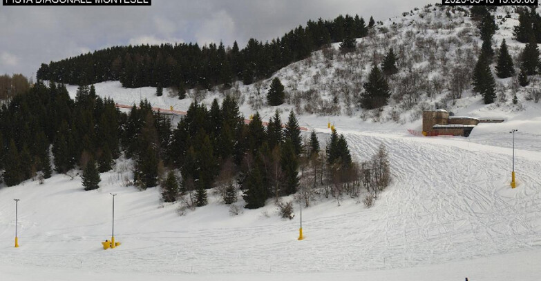 Webcam Монте-Бондоне  - Bondone Diagonale Montesel