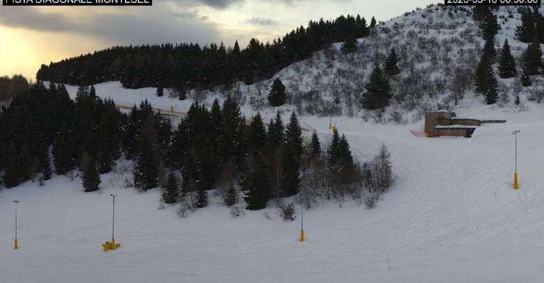 Webcam Монте-Бондоне  - Bondone Diagonale Montesel