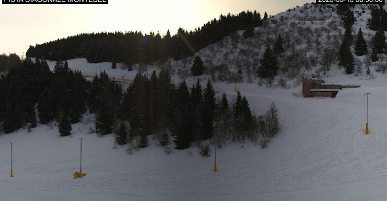 Webcam Монте-Бондоне  - Bondone Diagonale Montesel