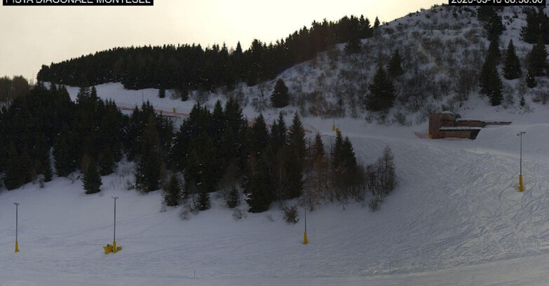 Webcam Монте-Бондоне  - Bondone Diagonale Montesel