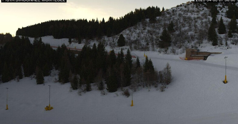 Webcam Monte Bondone - Bondone Diagonale Montesel