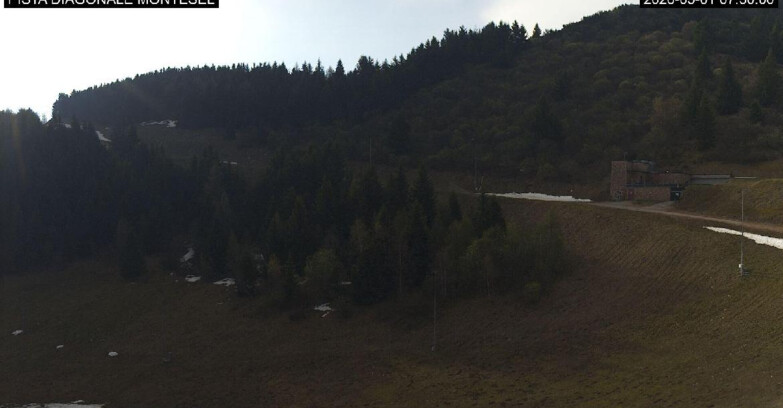 Webcam Monte Bondone - Bondone Diagonale Montesel