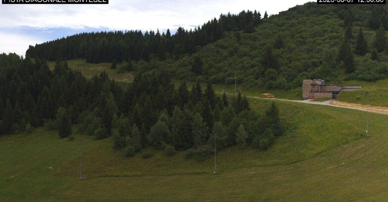 Webcam Монте-Бондоне  - Bondone Diagonale Montesel