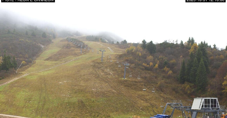 Webcam Монте-Бондоне  - Bondone Palon e Canalon