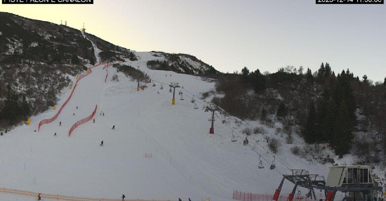 Webcam Monte Bondone - Bondone Palon e Canalon