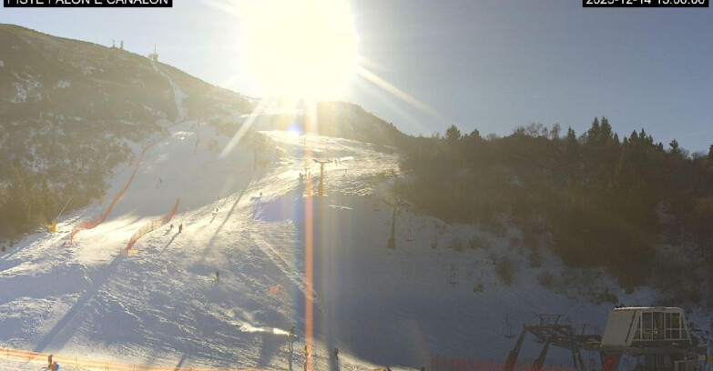 Webcam Monte Bondone - Bondone Palon e Canalon