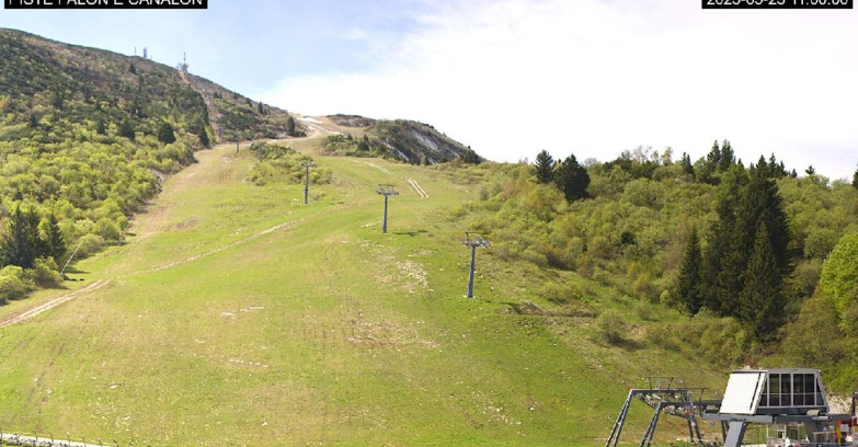 Webcam Monte Bondone - Bondone Palon e Canalon