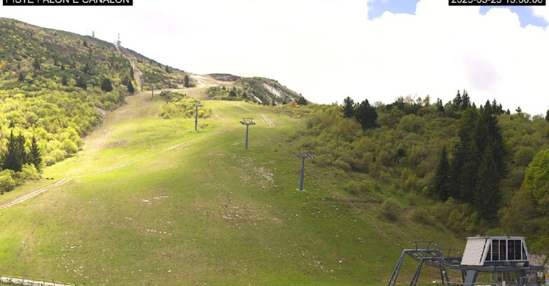 Webcam Monte Bondone - Bondone Palon e Canalon