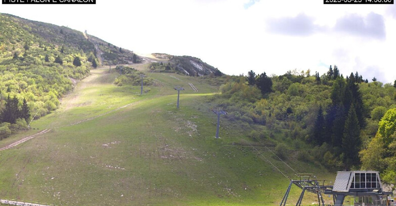 Webcam Monte Bondone - Bondone Palon e Canalon