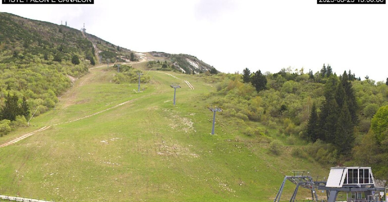 Webcam Monte Bondone - Bondone Palon e Canalon
