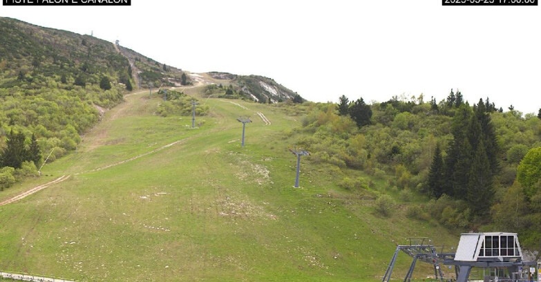 Webcam Monte Bondone - Bondone Palon e Canalon