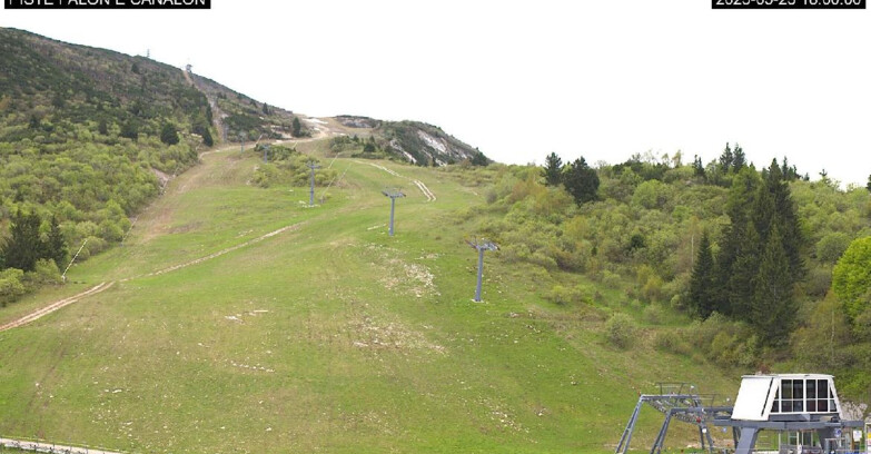 Webcam Monte Bondone - Bondone Palon e Canalon