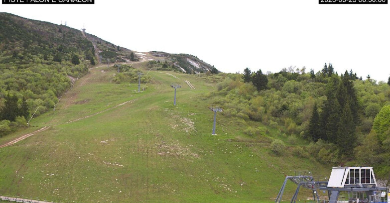 Webcam Monte Bondone - Bondone Palon e Canalon