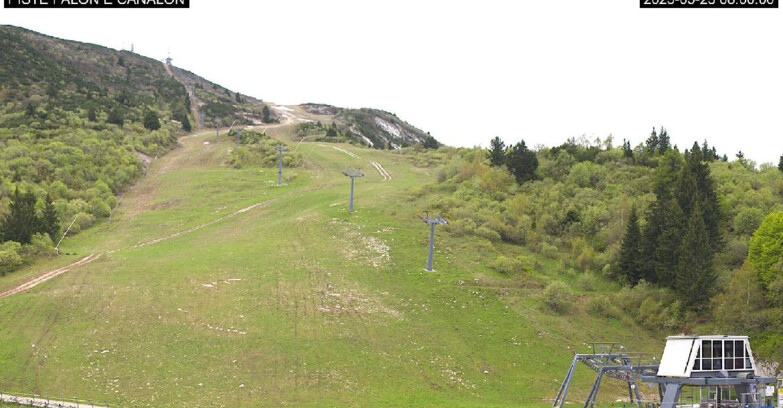Webcam Monte Bondone - Bondone Palon e Canalon