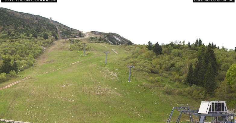 Webcam Monte Bondone - Bondone Palon e Canalon