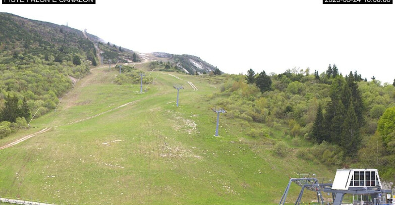 Webcam Monte Bondone - Bondone Palon e Canalon