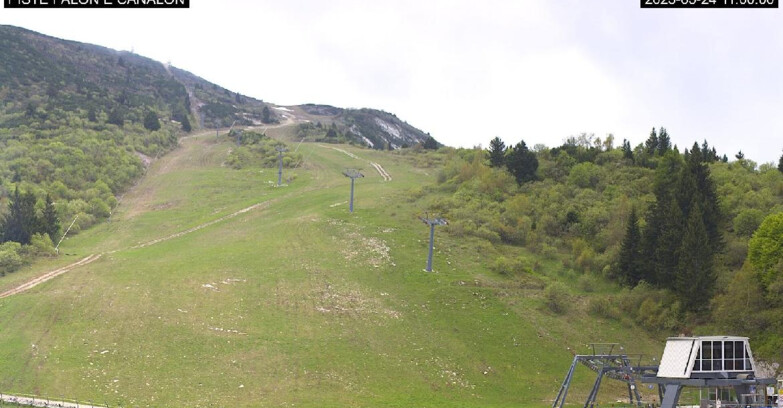 Webcam Monte Bondone - Bondone Palon e Canalon