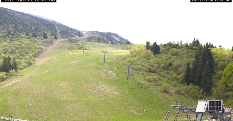 Webcam Monte Bondone - Bondone Palon e Canalon