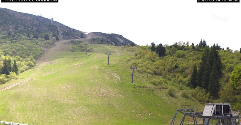 Webcam Monte Bondone - Bondone Palon e Canalon