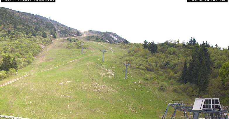 Webcam Monte Bondone - Bondone Palon e Canalon
