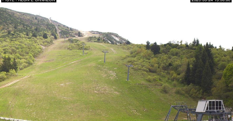 Webcam Monte Bondone - Bondone Palon e Canalon