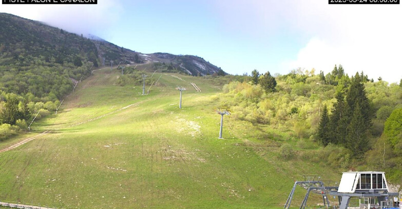 Webcam Monte Bondone - Bondone Palon e Canalon
