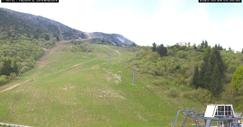 Webcam Monte Bondone - Bondone Palon e Canalon