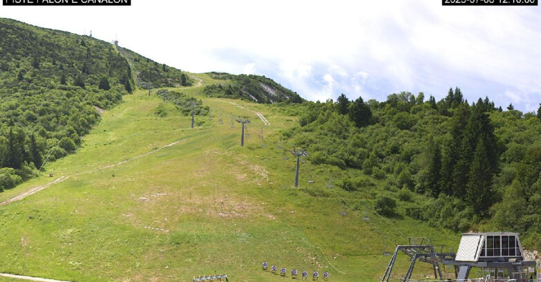Webcam Monte Bondone - Bondone Palon e Canalon