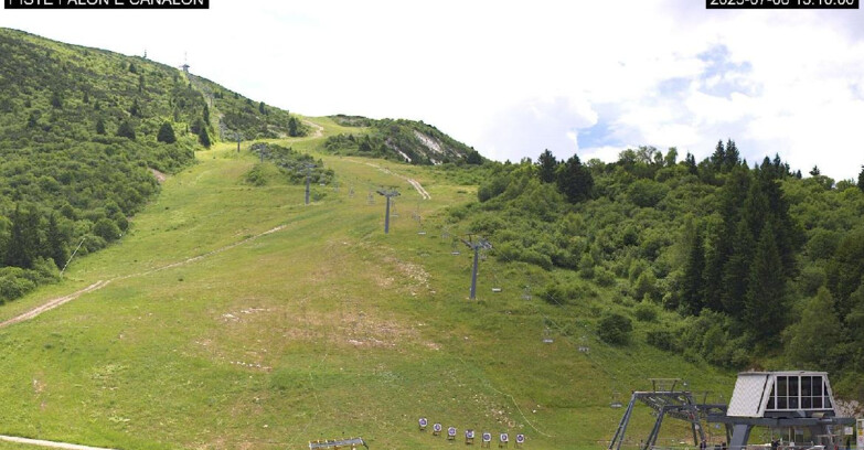 Webcam Monte Bondone - Bondone Palon e Canalon