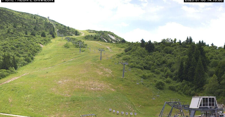 Webcam Monte Bondone - Bondone Palon e Canalon