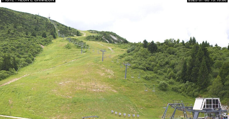 Webcam Monte Bondone - Bondone Palon e Canalon