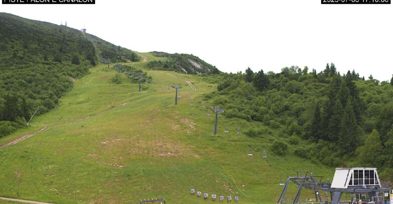 Webcam Monte Bondone - Bondone Palon e Canalon
