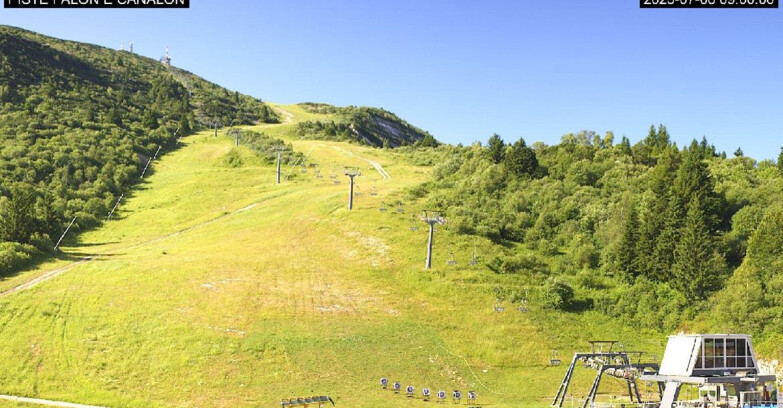 Webcam Monte Bondone - Bondone Palon e Canalon