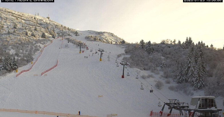 Webcam Monte Bondone - Bondone Palon e Canalon