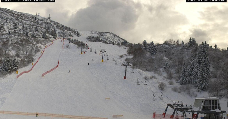 Webcam Monte Bondone - Bondone Palon e Canalon