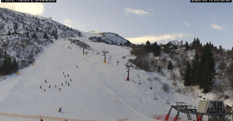 Webcam Monte Bondone - Bondone Palon e Canalon