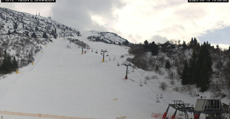 Webcam Monte Bondone - Bondone Palon e Canalon