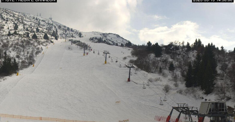 Webcam Monte Bondone - Bondone Palon e Canalon