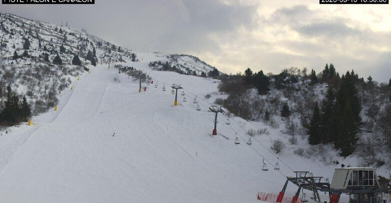 Webcam Monte Bondone - Bondone Palon e Canalon