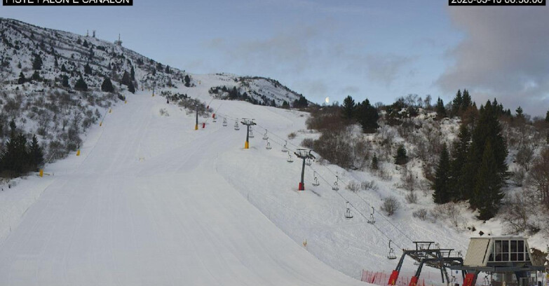 Webcam Monte Bondone - Bondone Palon e Canalon