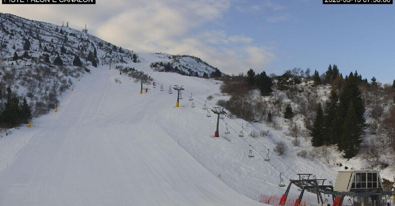 Webcam Monte Bondone - Bondone Palon e Canalon