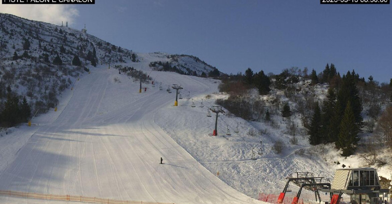 Webcam Monte Bondone - Bondone Palon e Canalon