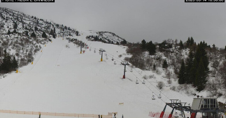 Webcam Monte Bondone - Bondone Palon e Canalon