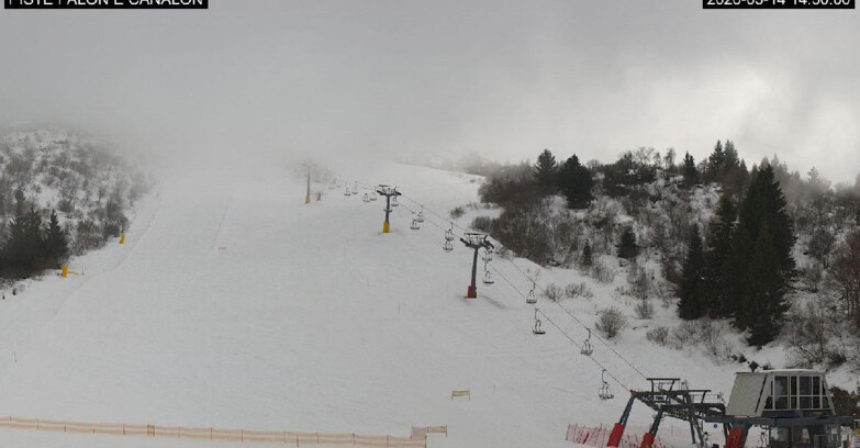 Webcam Monte Bondone - Bondone Palon e Canalon