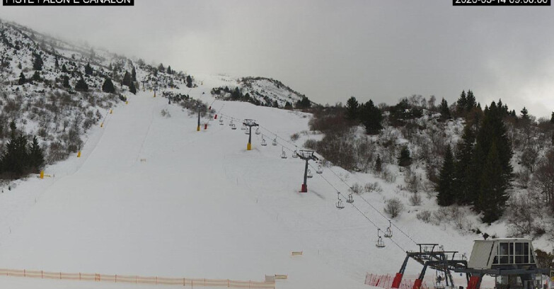 Webcam Monte Bondone - Bondone Palon e Canalon