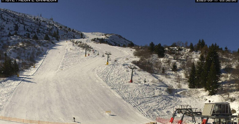 Webcam Monte Bondone - Bondone Palon e Canalon