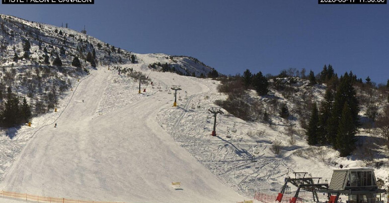 Webcam Monte Bondone - Bondone Palon e Canalon