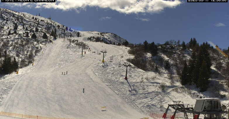 Webcam Monte Bondone - Bondone Palon e Canalon